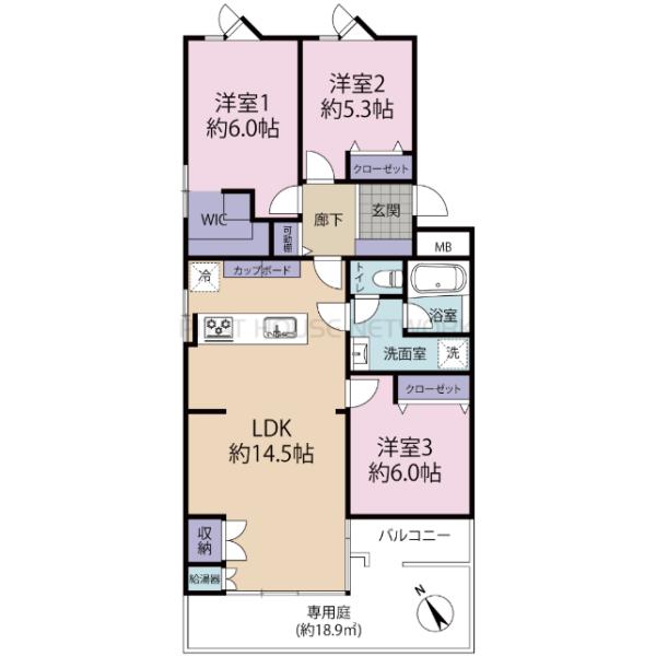 間取り図です