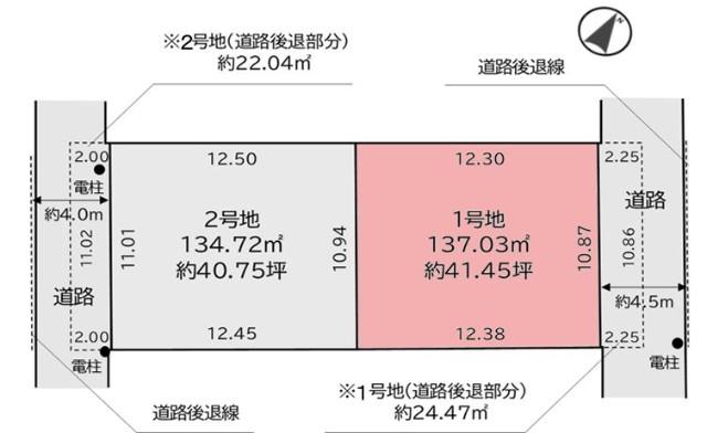 区画図です