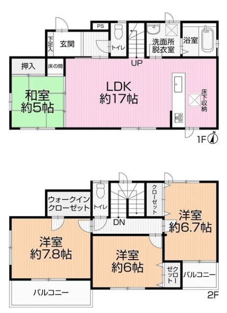 間取図です