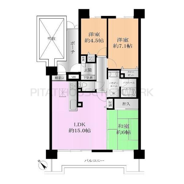 間取り図です