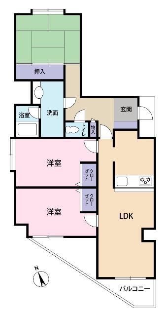 間取り図です