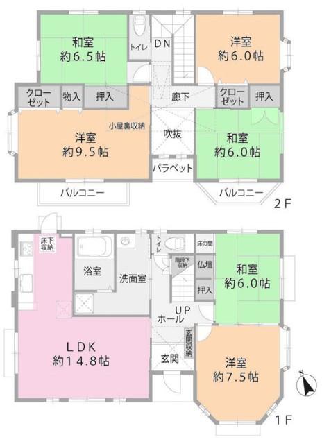 間取図です