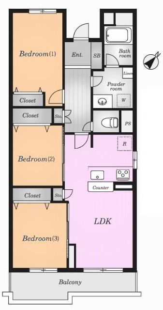 間取り図です