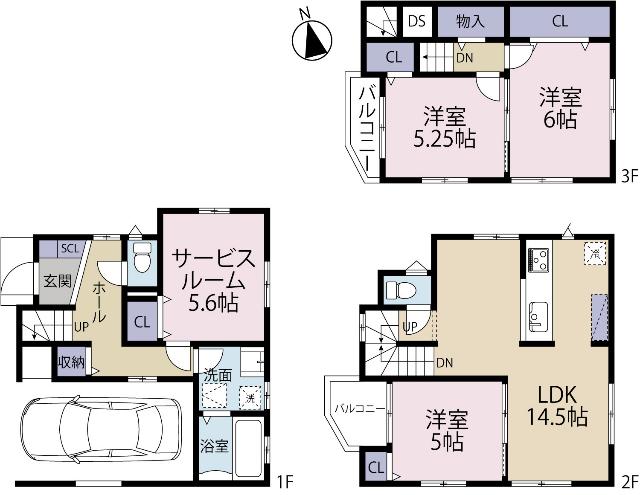 間取り図です