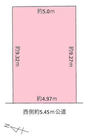 区画図です