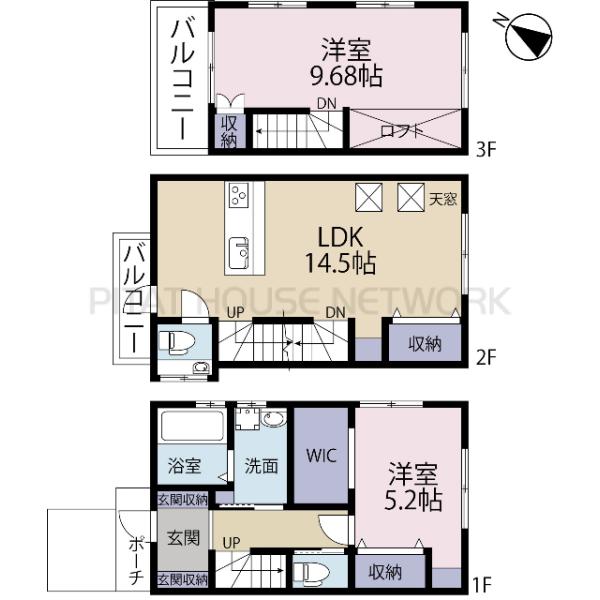 間取図です
