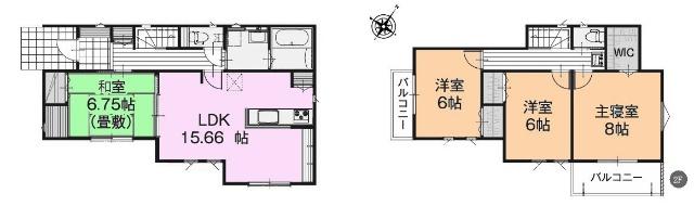間取り図です