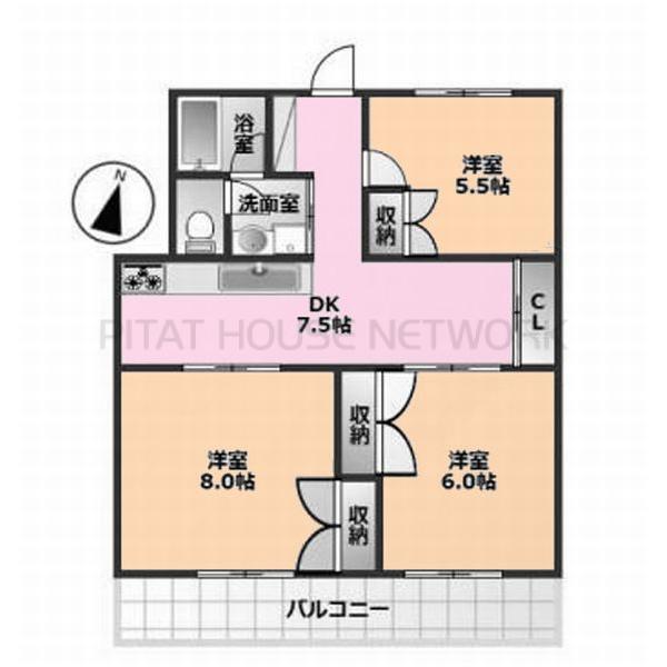 間取図です