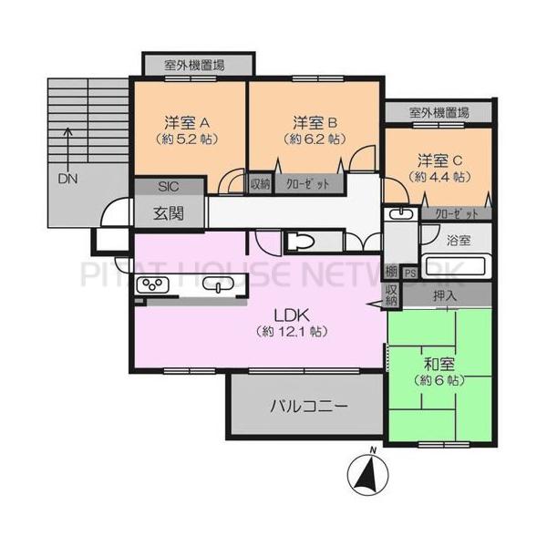 間取り図です