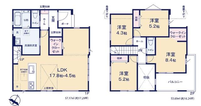 間取図です