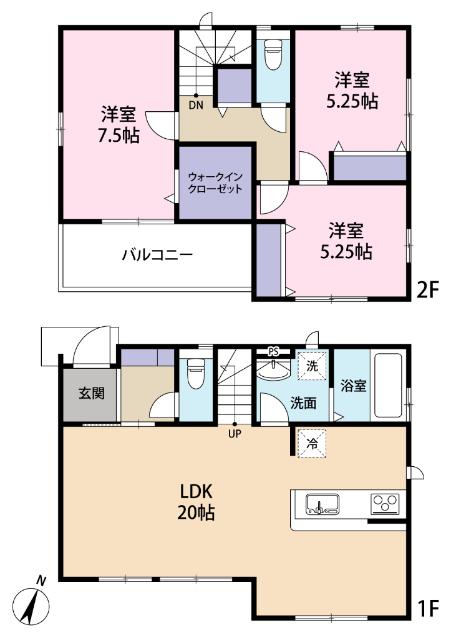 間取図です