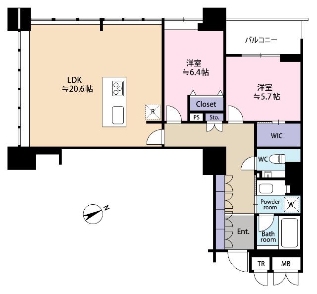 間取り図です