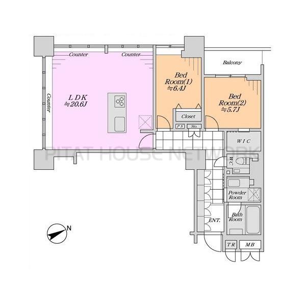 間取り図です