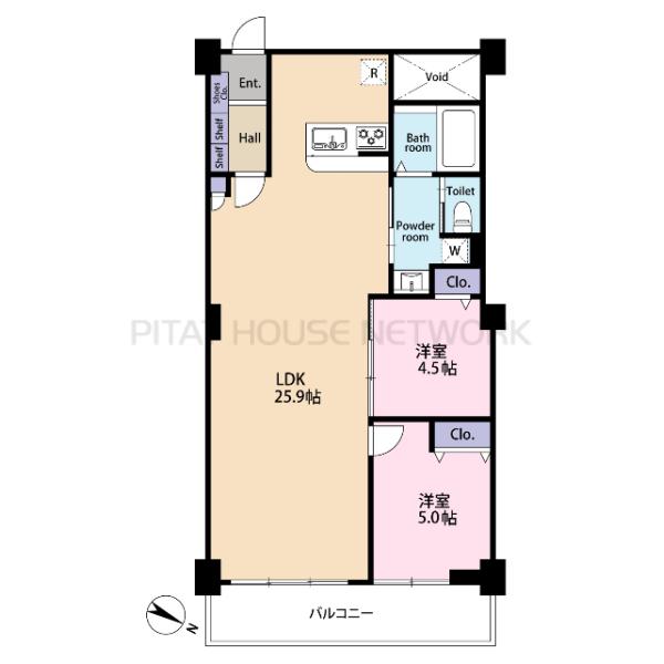 間取り図です