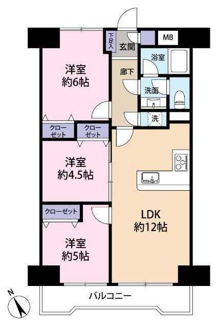 間取り図です