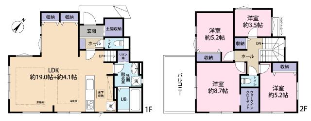 間取り図です