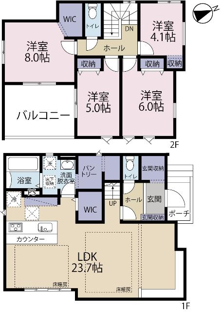 間取り図です