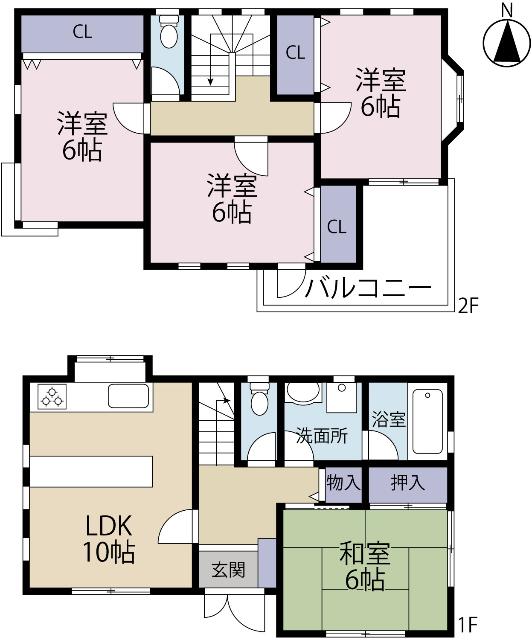 間取り図です
