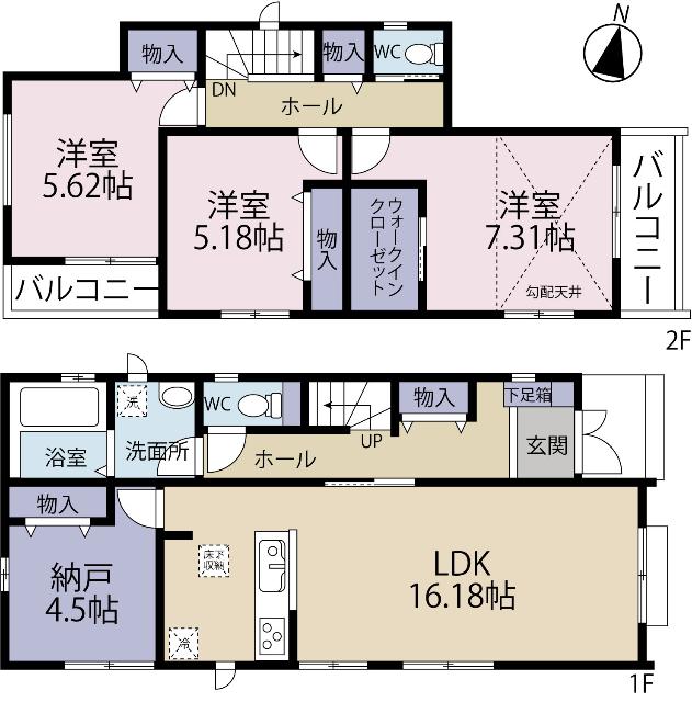 間取り図です
