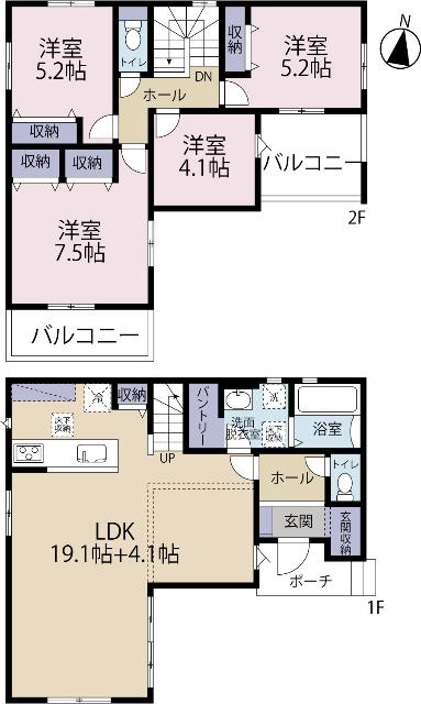間取り図です