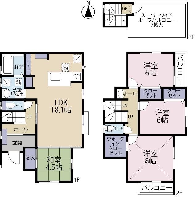 間取り図です