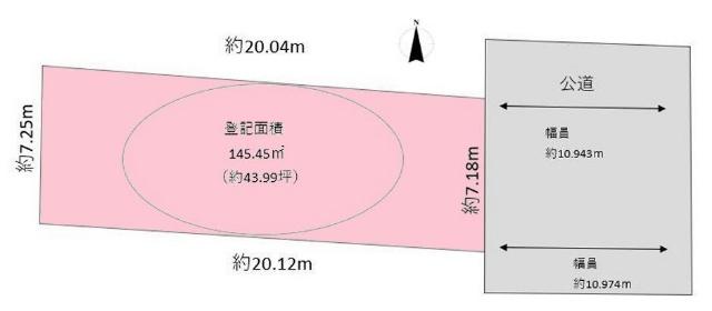 区画図です