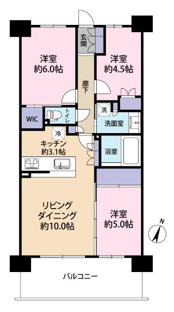 間取図です