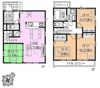 間取り図です