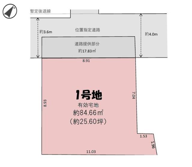 区画図です