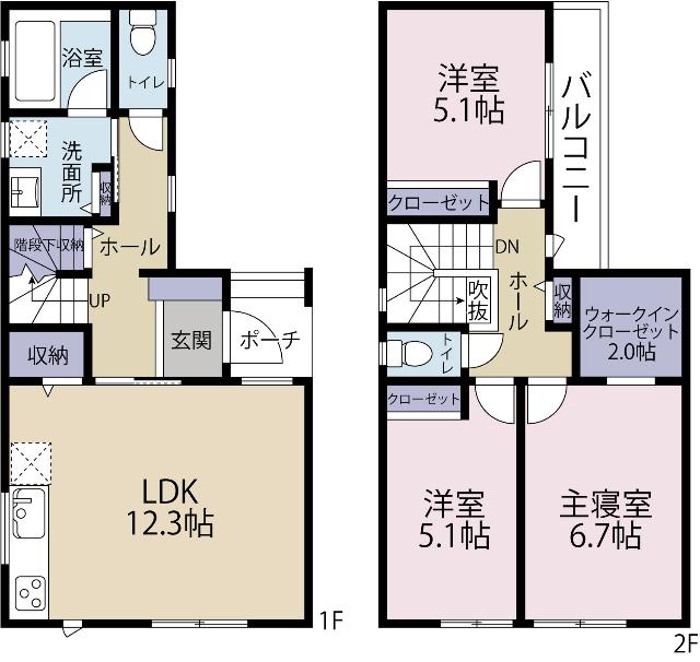 間取り図です
