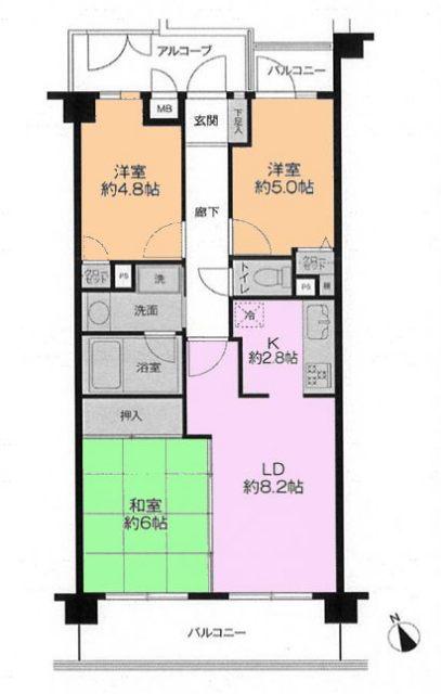 間取り図です