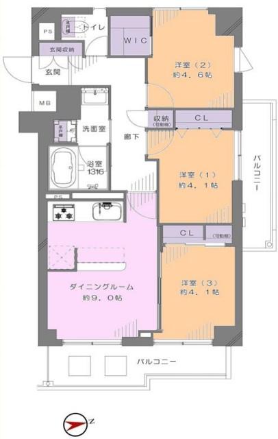 間取り図です