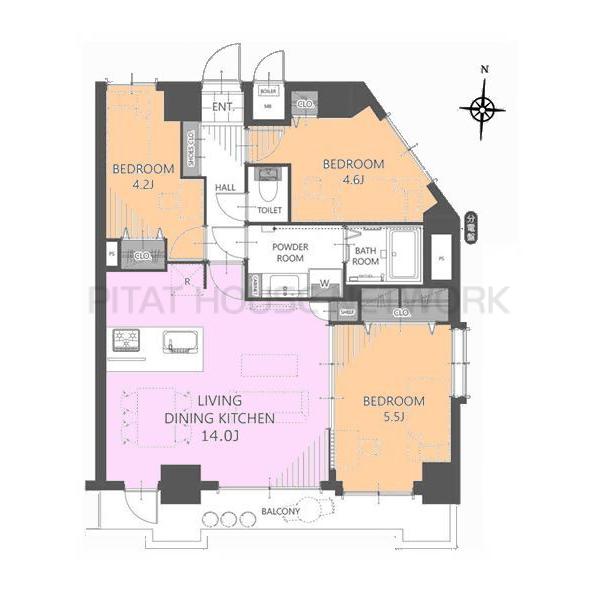間取り図です