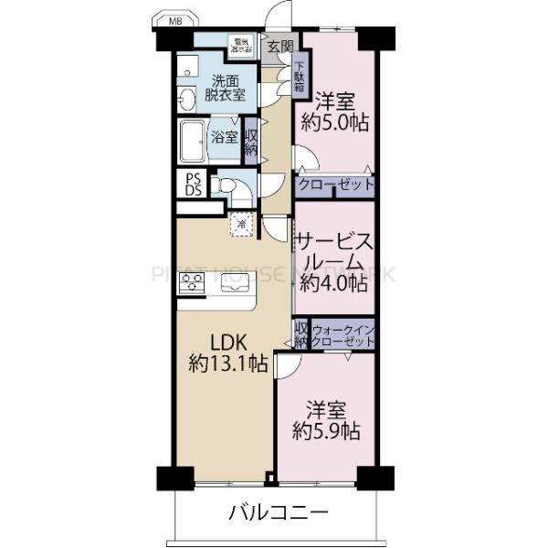 間取り図です
