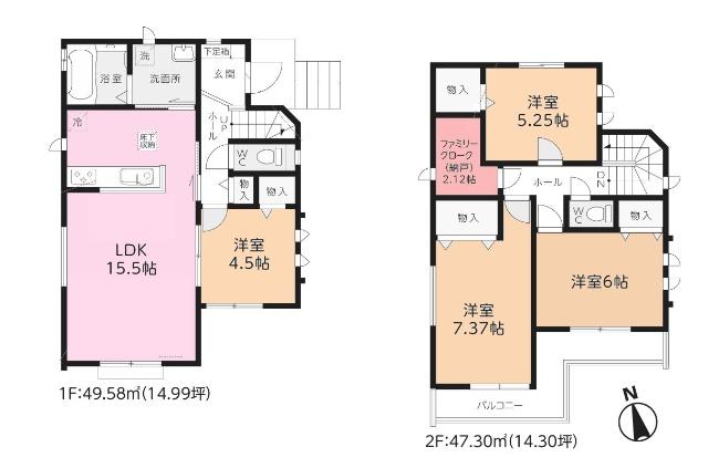 間取図です