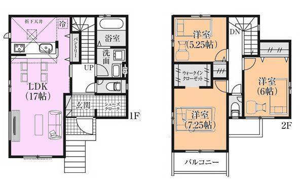 間取り図です