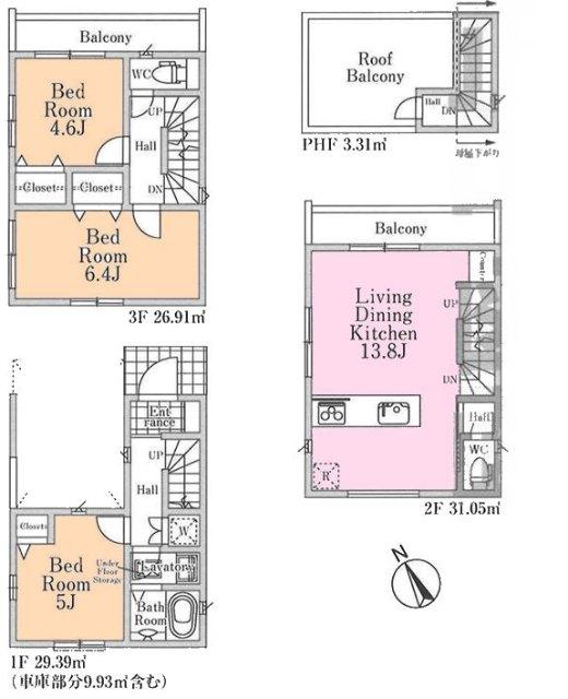 間取図です