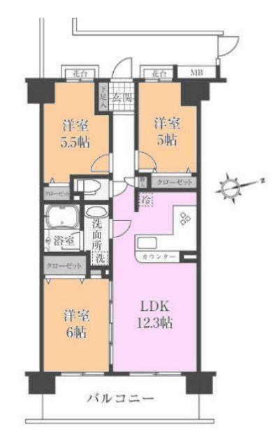 間取り図です
