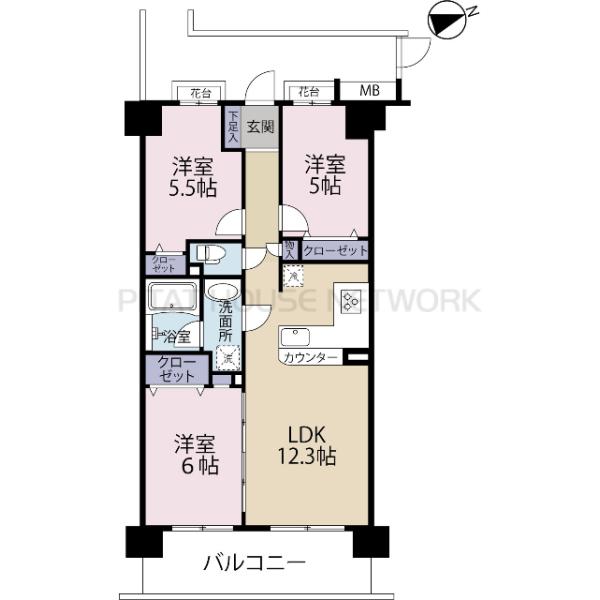 間取り図です