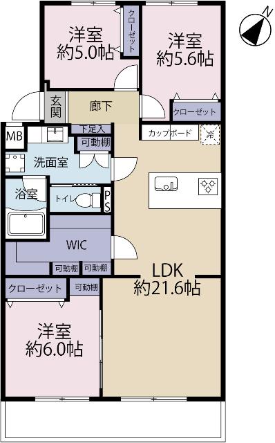 間取図です