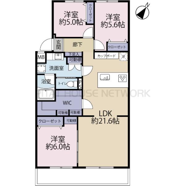 間取図です