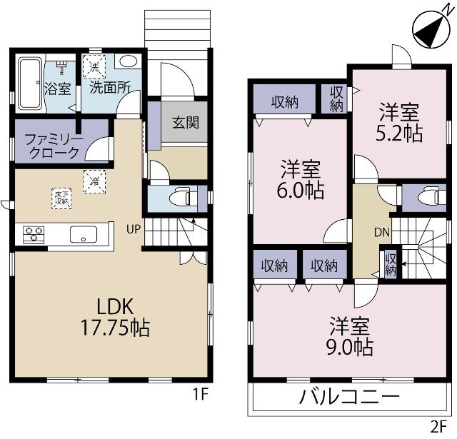 間取り図です