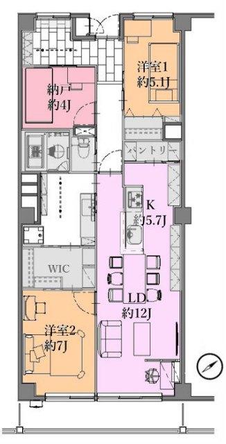 間取り図です