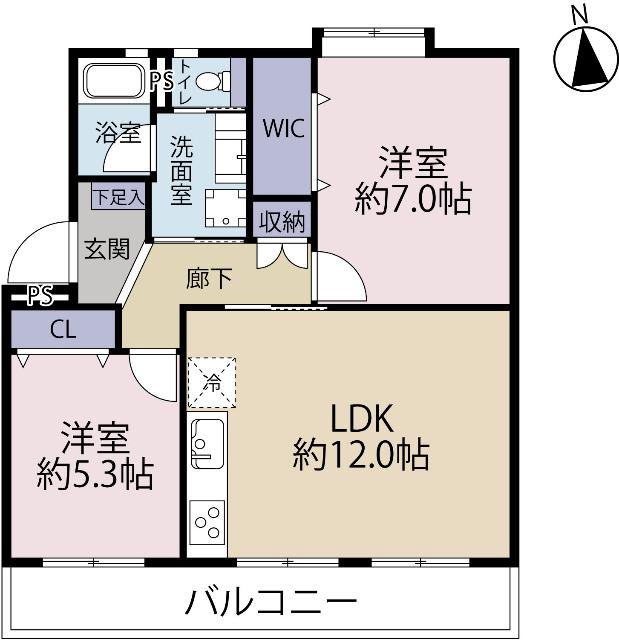 間取図です