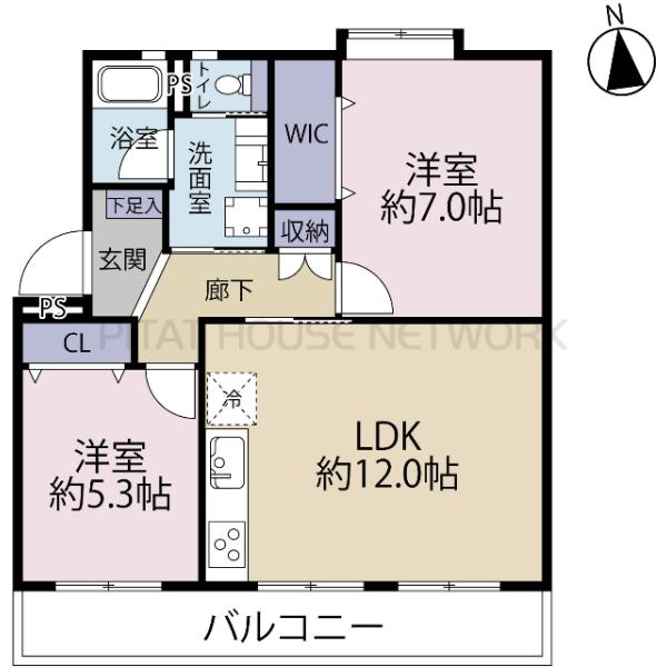 間取図です