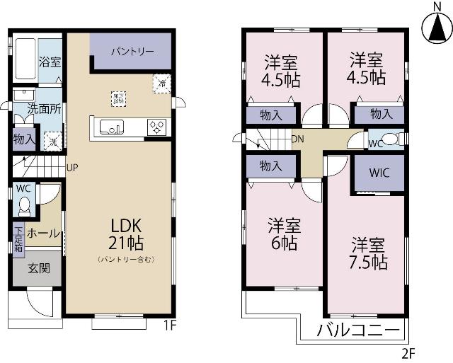 間取図です