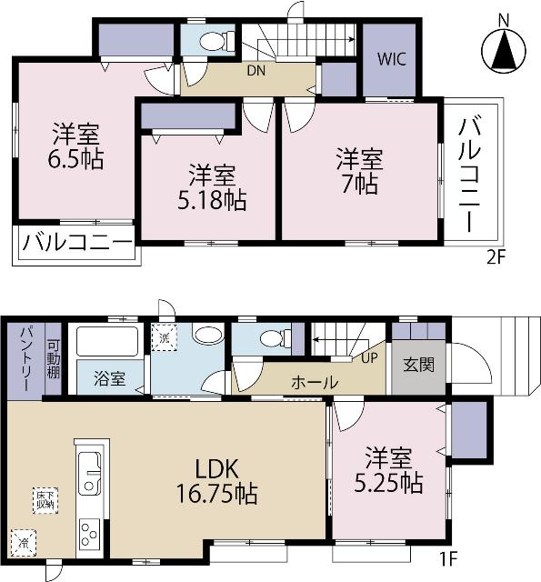 間取図です