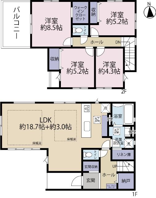 間取図です