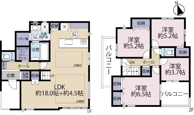 間取図です
