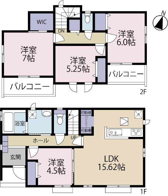 間取図です